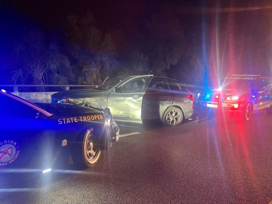 VIDEO: Driver fleeing at 120 mph slams into trooper in Florida