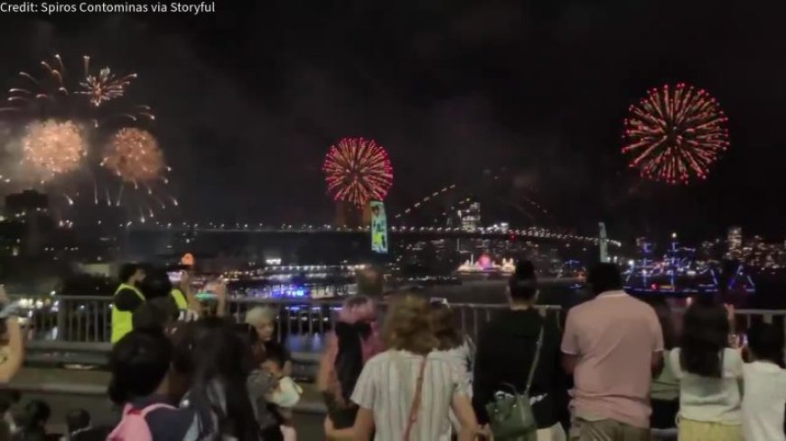 Australia, New Zealand first to welcome 2025 with fireworks