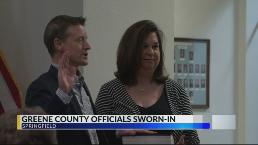 Six newly elected Greene County officials sworn in