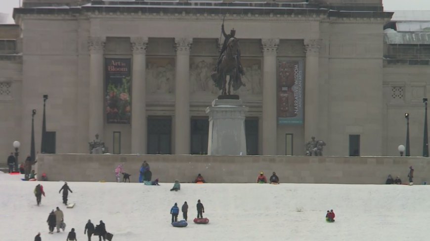 Art Hill the place to be on snowy days like this