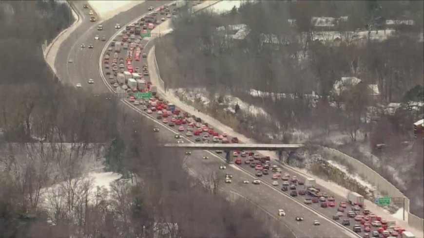 Highways improving after slow morning commute 