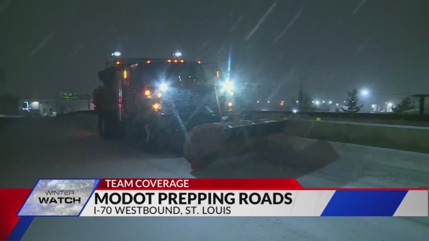 MoDOT, IDOT working to clear road conditions amidst snow