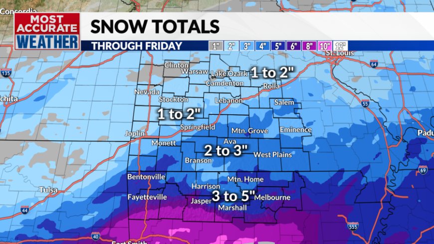 Thursday, January 9 forecast: Snow is here! Winter snow storm forecast